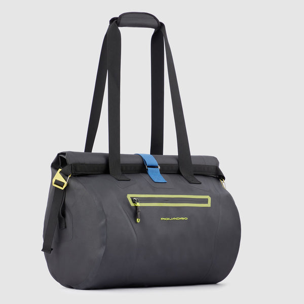 waterproof duffel bag with latch roll top,