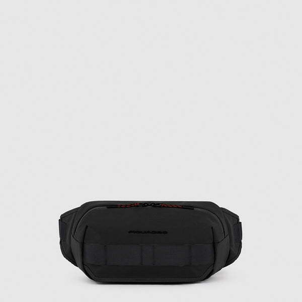 Waist bag in recycled fabric