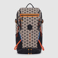 Expandable Roll-Top Hiking Backpack with Rain Cover