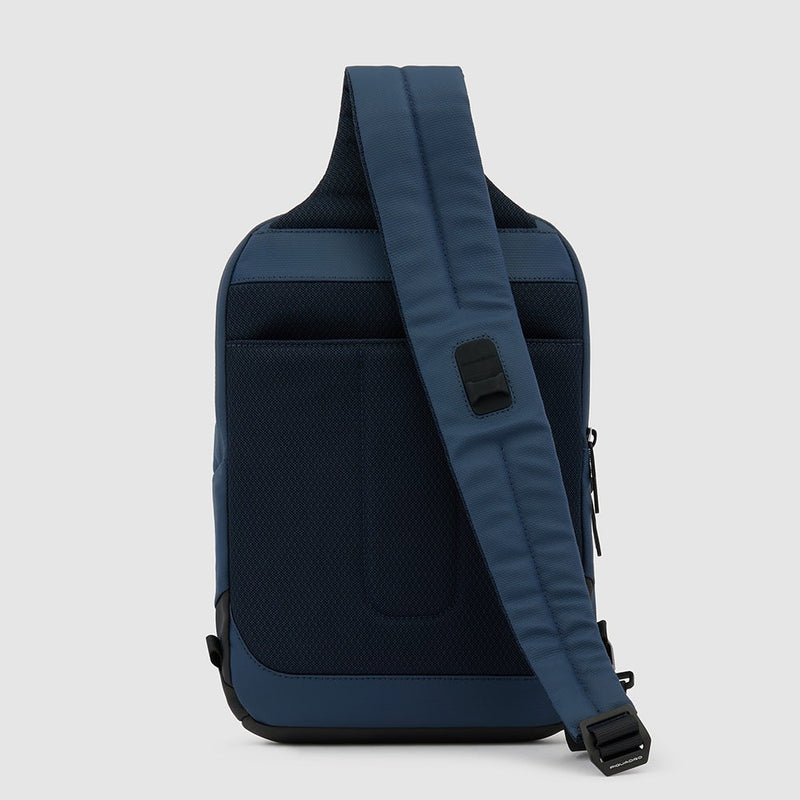 Mono sling bag with water resistant pocket