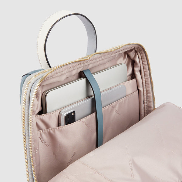 Mochila mujer para portátil 15,6", expansible