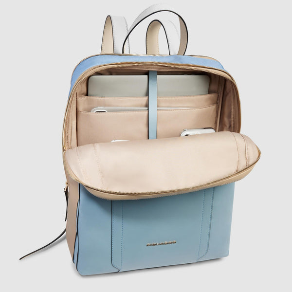 Mochila mujer para portátil 15,6", expansible