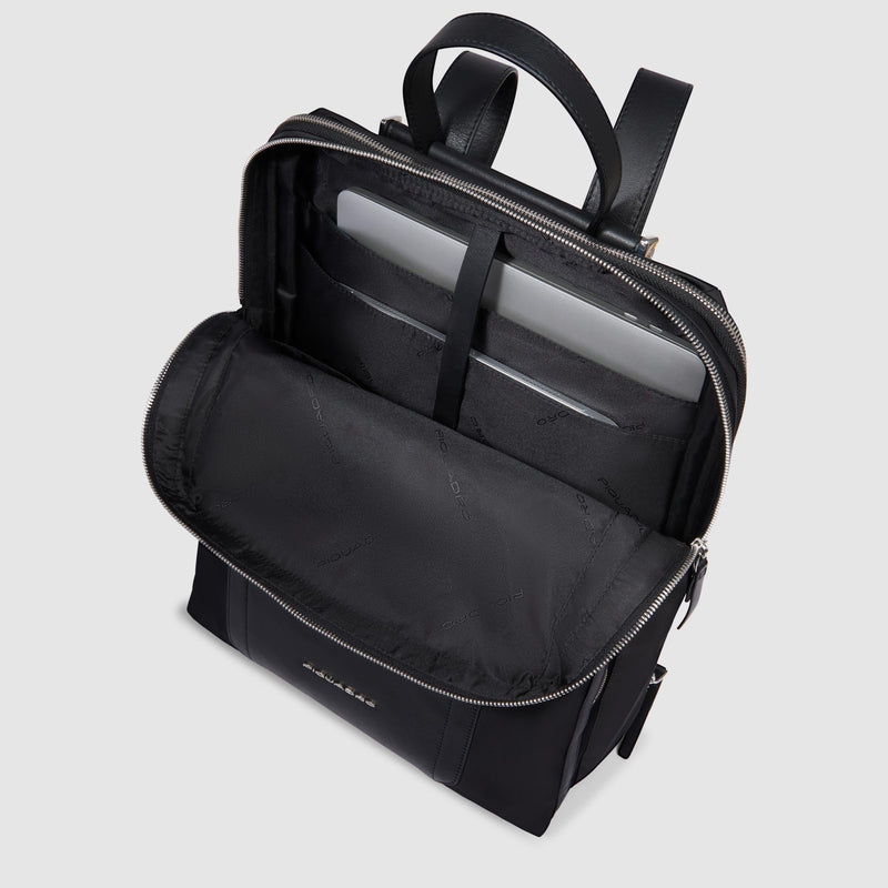 Expandable, women's laptop backpack 15,6