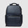 Water resistant backpack with fast-check opening