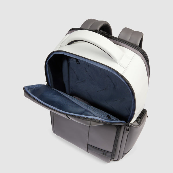 Water resistant backpack with fast-check opening - 4