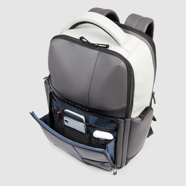 Water resistant backpack with fast-check opening - 6
