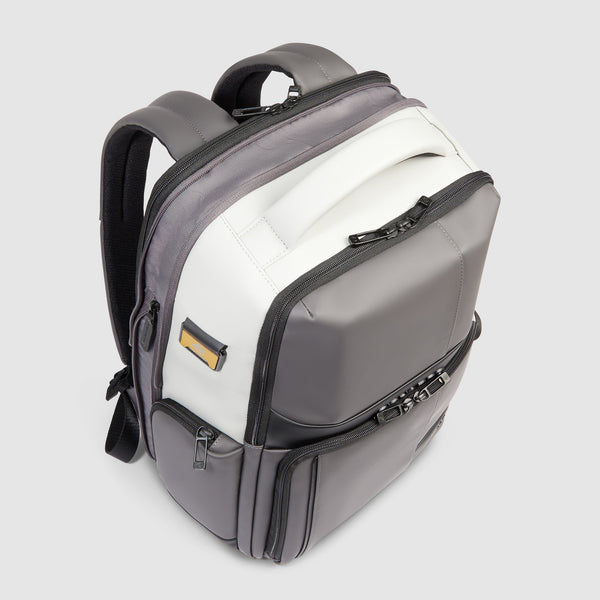 Water resistant backpack with fast-check opening - 7