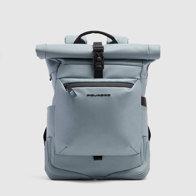 Sac à dos roll-top déperlant pour ordinateur 15,6"