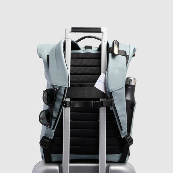 Sac à dos roll-top déperlant pour ordinateur 15,6" - 3