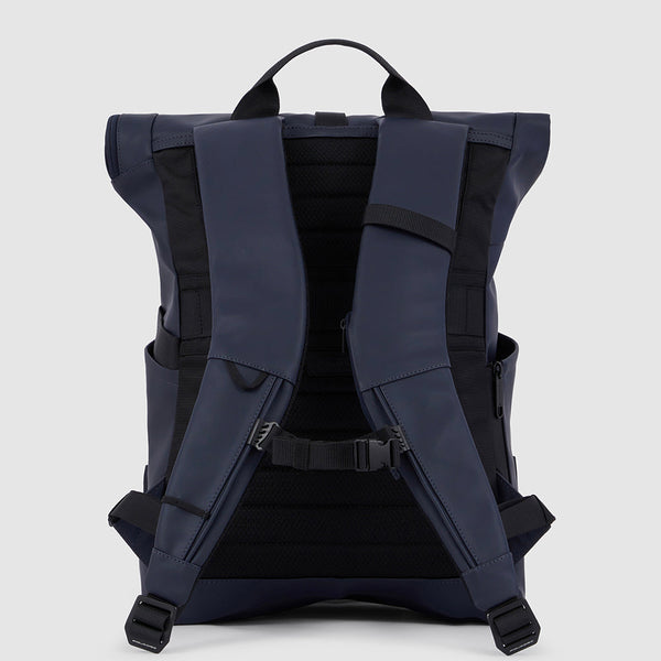 Sac à dos roll-top déperlant pour ordinateur 15,6"