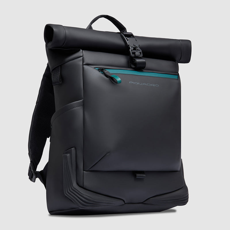 Wasserfester Roll-top Laptop-Rucksack 15,6" 
