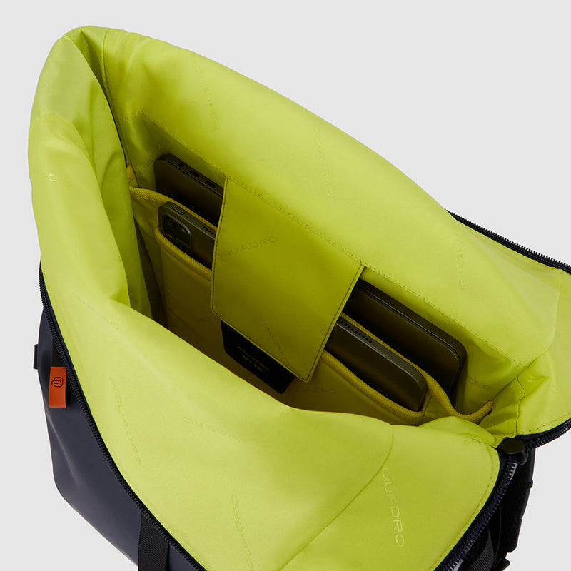 Sac à dos d'ordinateur 15,6" de vélo type roll-top