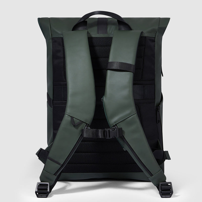 Zaino roll-top resistente all'acqua porta pc 15,6"