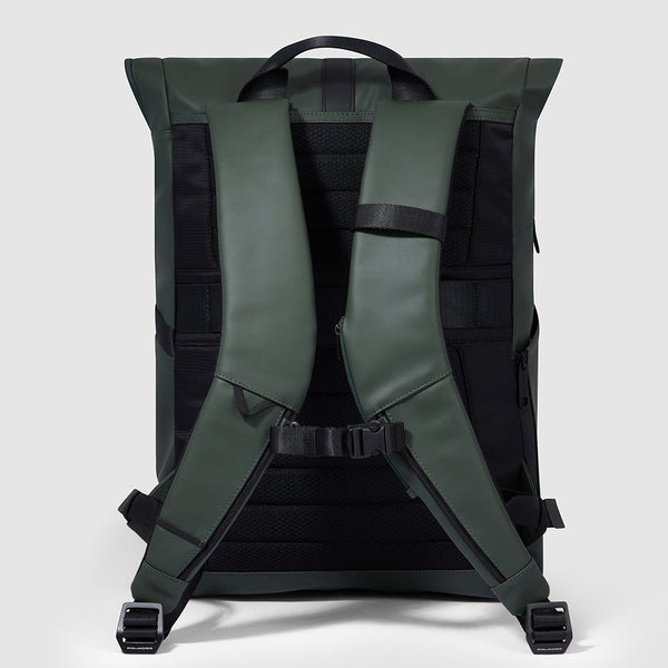 Zaino roll-top resistente all'acqua porta pc 15,6"