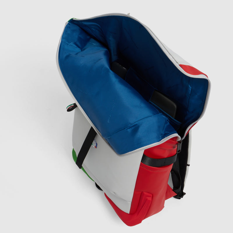 Piquadro x FISI" roll top, laptop backpack 15,6"