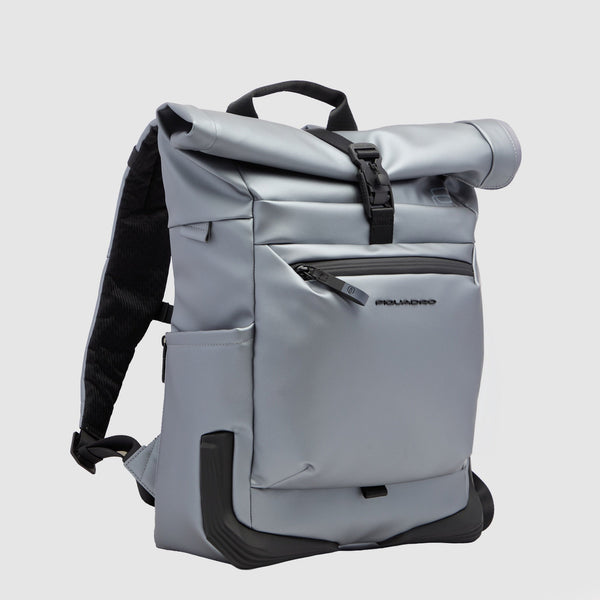 Water resistant roll top bike backpack - 2