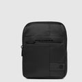 Two-Compartment Men's Crossbody Bag for iPad® mini - Black