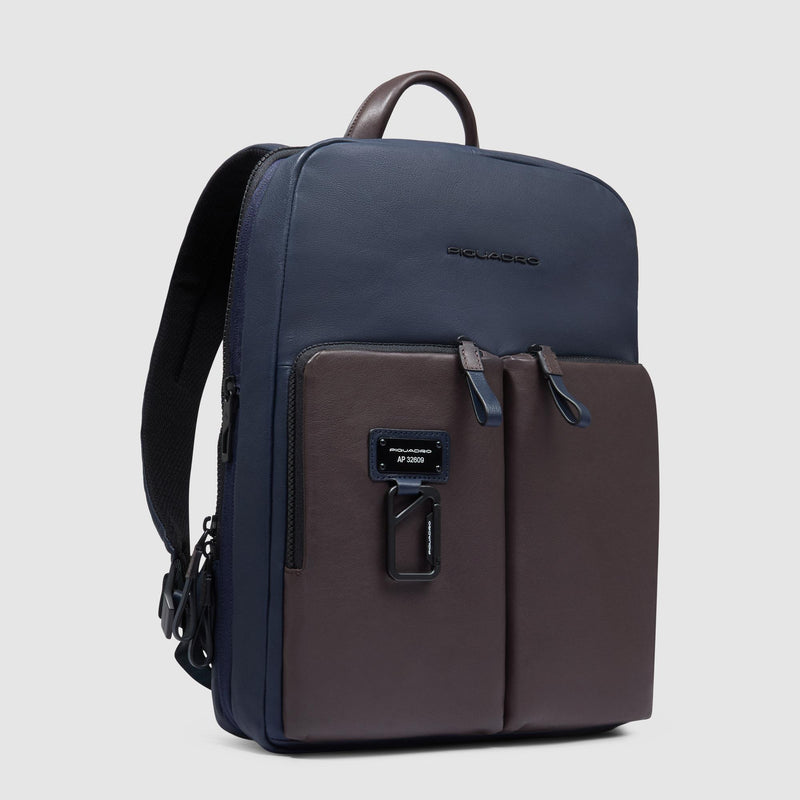 Expandable, slim laptop backpack 14"