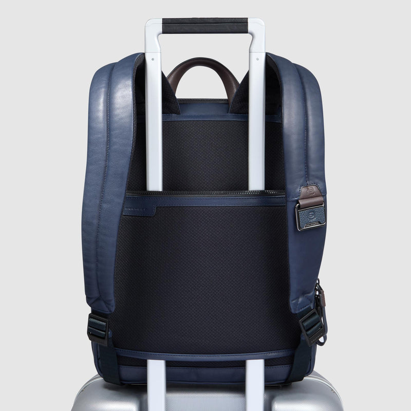 Zaino uomo sottile porta pc 14", espandibile