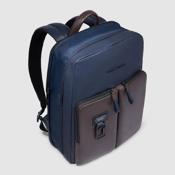 Zaino uomo sottile porta pc 14", espandibile