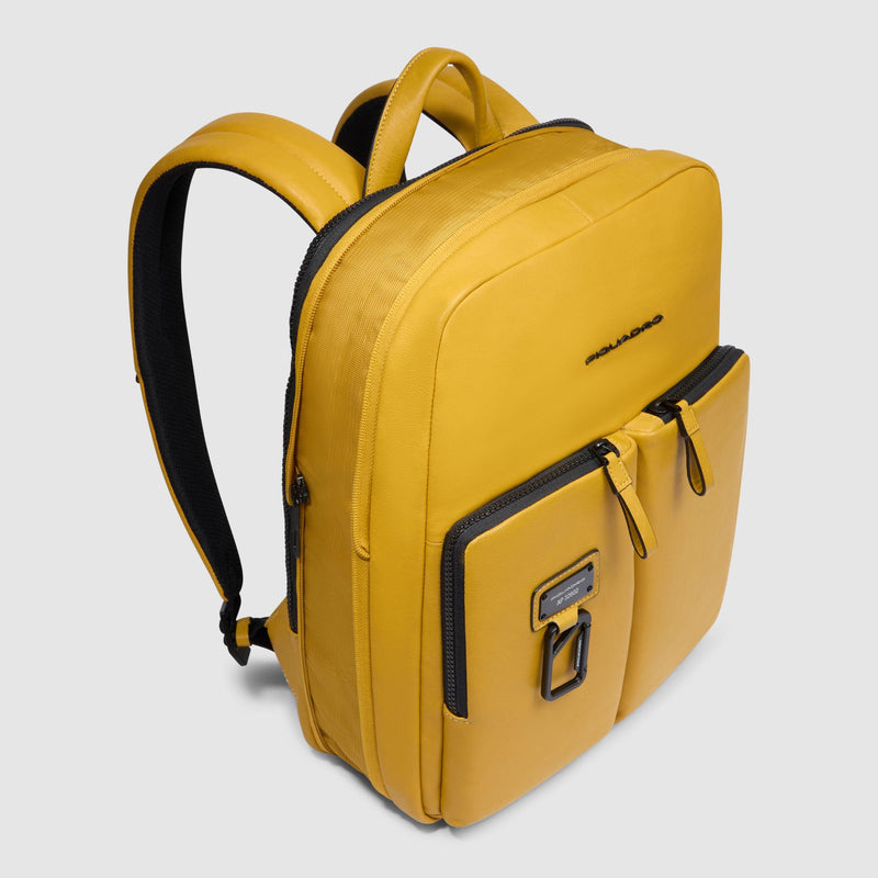 Expandable, slim laptop backpack 14"