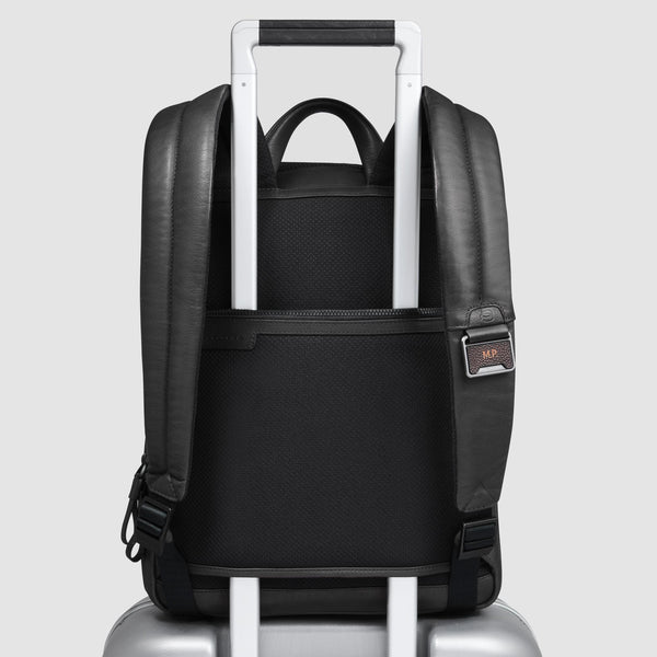 Zaino uomo sottile porta pc 14", espandibile