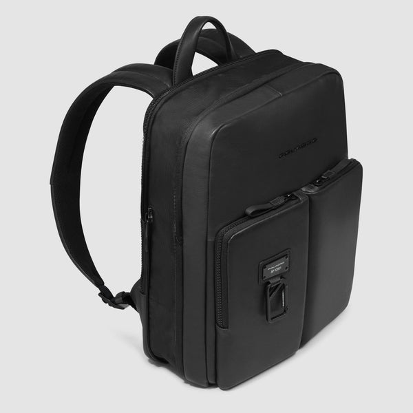 Zaino uomo sottile porta pc 14", espandibile
