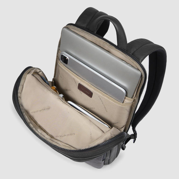 Zaino uomo sottile porta pc 14", espandibile