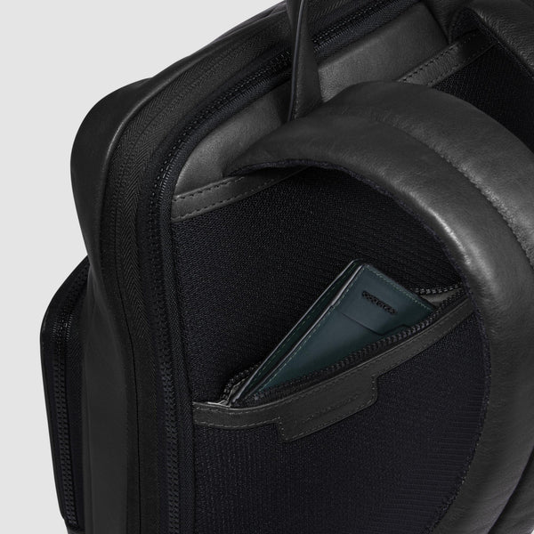 Zaino uomo sottile porta pc 14", espandibile