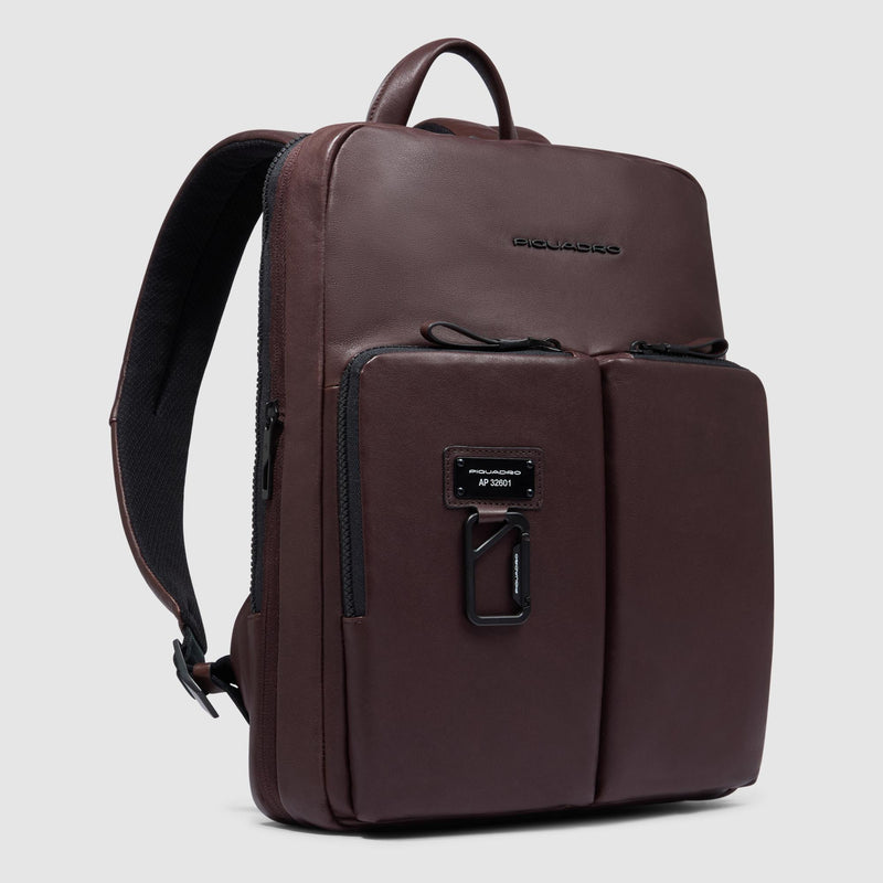 Zaino uomo sottile porta pc 14", espandibile