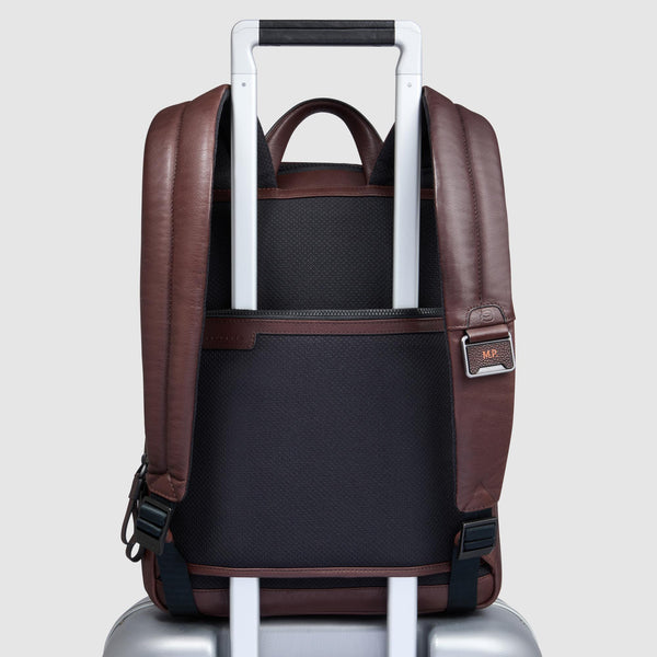 Zaino uomo sottile porta pc 14", espandibile