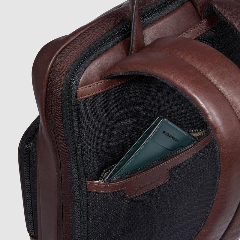 Zaino uomo sottile porta pc 14", espandibile