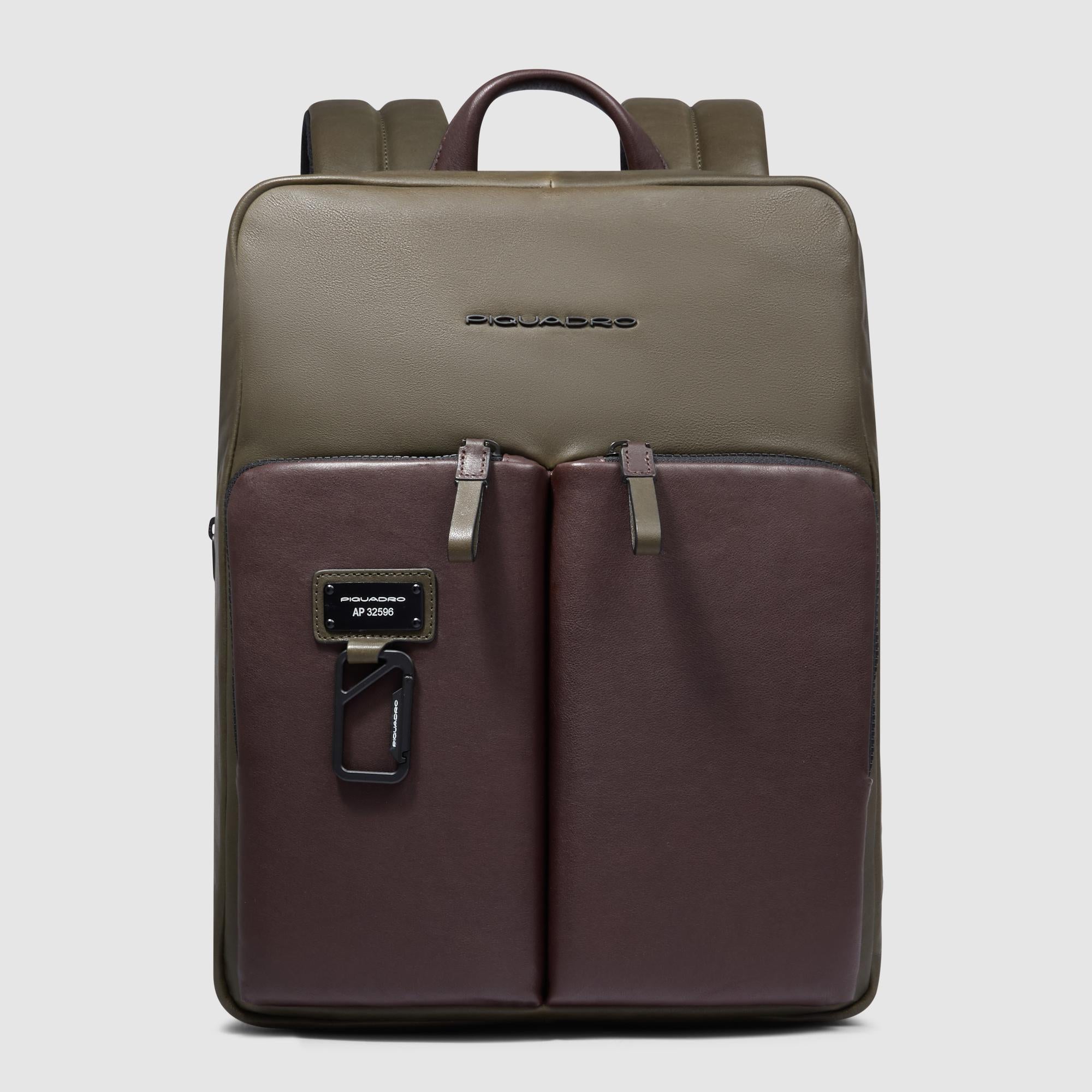 Expandable, slim laptop backpack 14