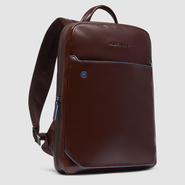 Personalizable Leather Laptop Backpack 14" - 2