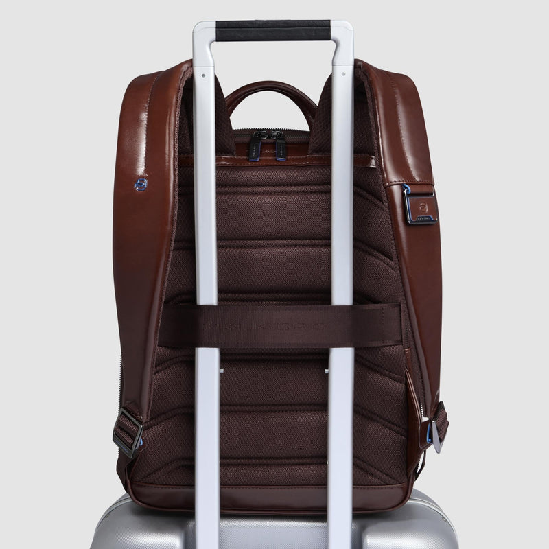 Personalizable Leather Laptop Backpack 14"