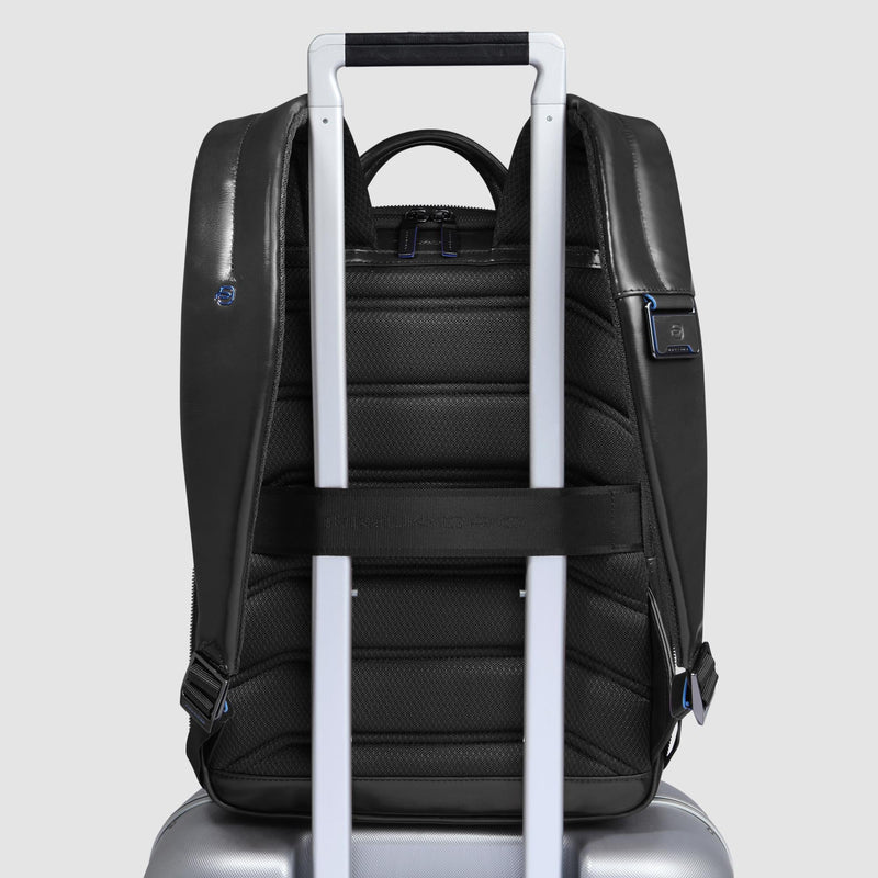 Personalizable Leather Laptop Backpack 14"