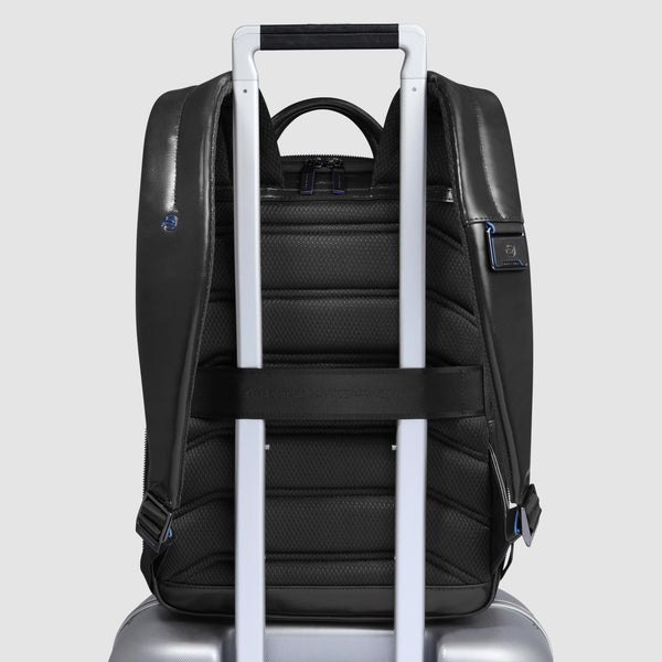 Personalizable Leather Laptop Backpack 14" - 3