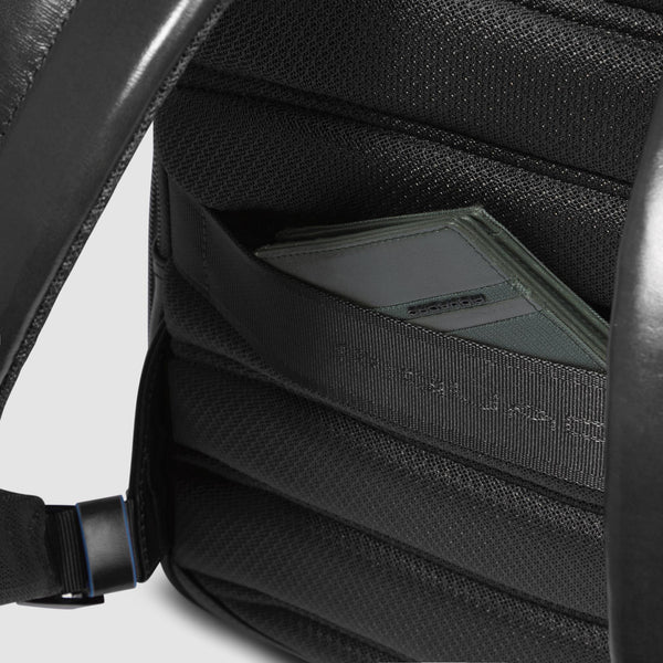 Personalizable Leather Laptop Backpack 14" - 6