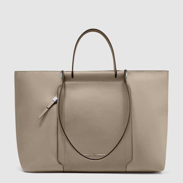 Shopping bag porta pc 15,6" pieghevole - 1
