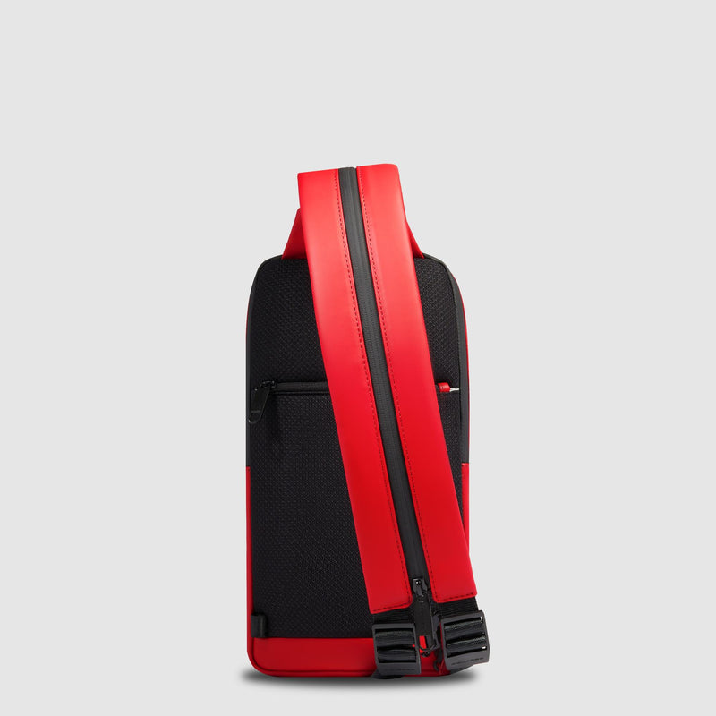 Zaino monospalla uomo "Piquadro x Ducati" 
