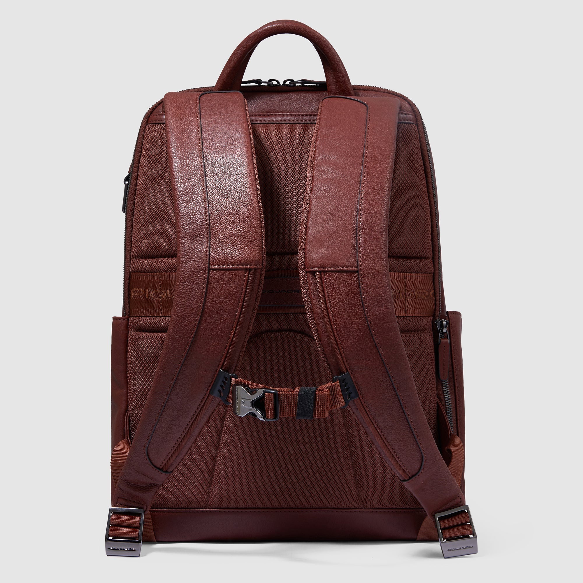 Personalizable laptop backpack 15,6" - tobacco Personalizable laptop backpack 15,6" - tobacco