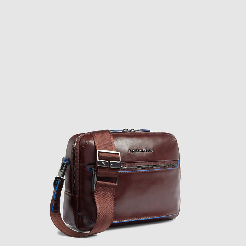 Leather iPad® mini Crossbody Bag with AirPods® Pocket - alternate view