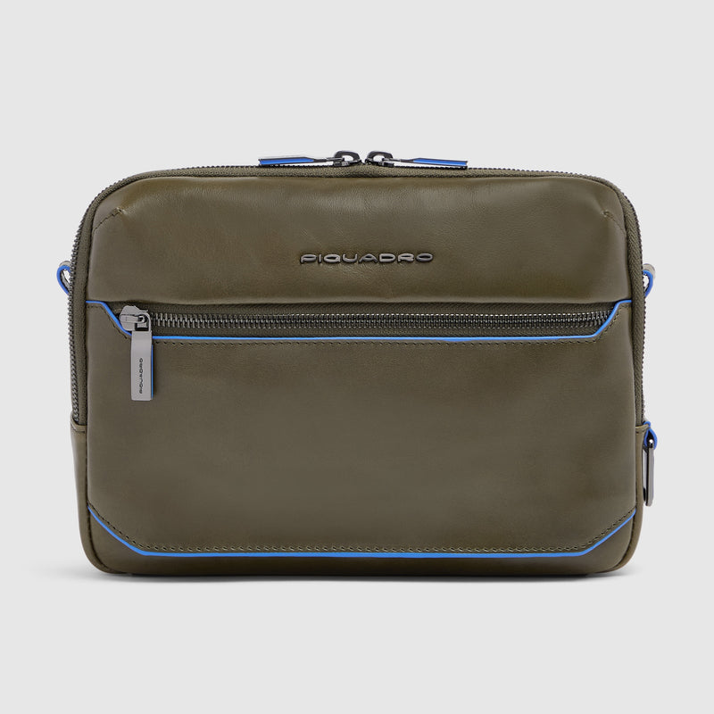 Leather iPad® mini Crossbody Bag with AirPods® Pocket