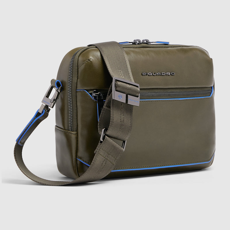 Leather iPad® mini Crossbody Bag with AirPods® Pocket