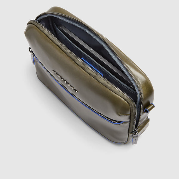 Leather iPad® mini Crossbody Bag with AirPods® Pocket - 4
