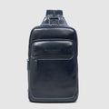 Leather Sling Bag Convertible to Backpack