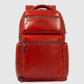 Leather 15.6" Laptop Backpack with Shoe Compartment
