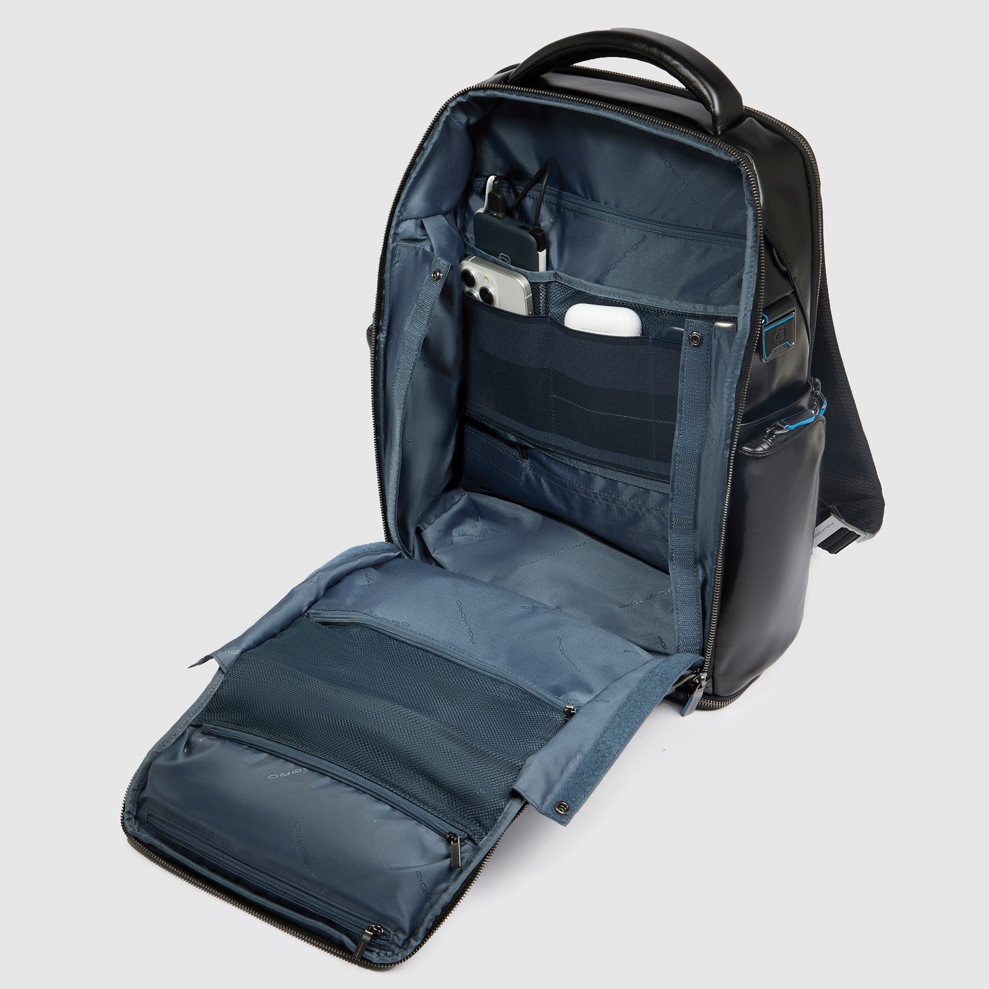 Leather Laptop Backpack 15.6