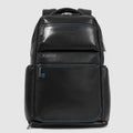 Leather 15.6" Laptop Backpack with Shoe Compartment