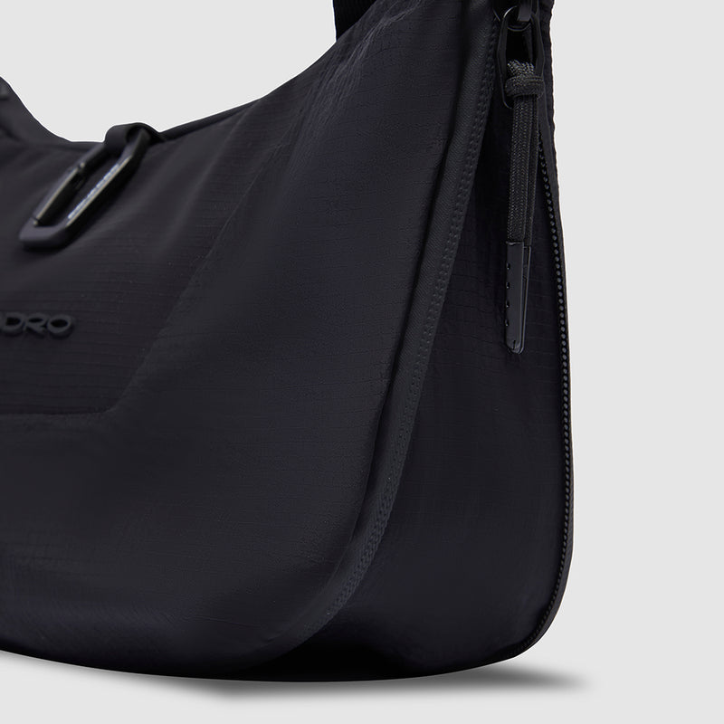 Small fabric shoulder bag